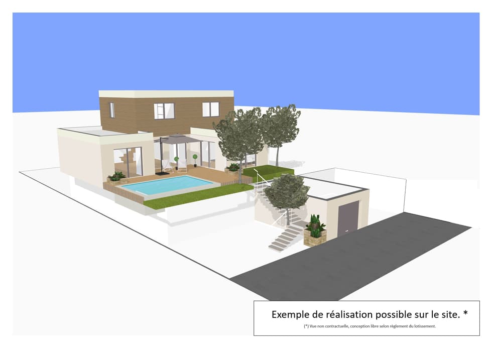 Les Balcons de St Hippolyte - Esquisse Master Décaissement des lots 2 à 12